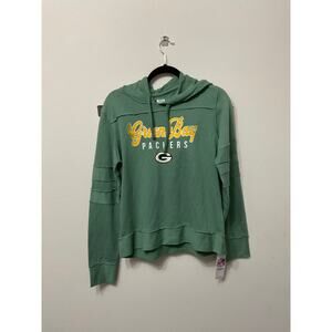 NWT Women's NFL Green Bay Packers Hooded Sweatshirt Sz M